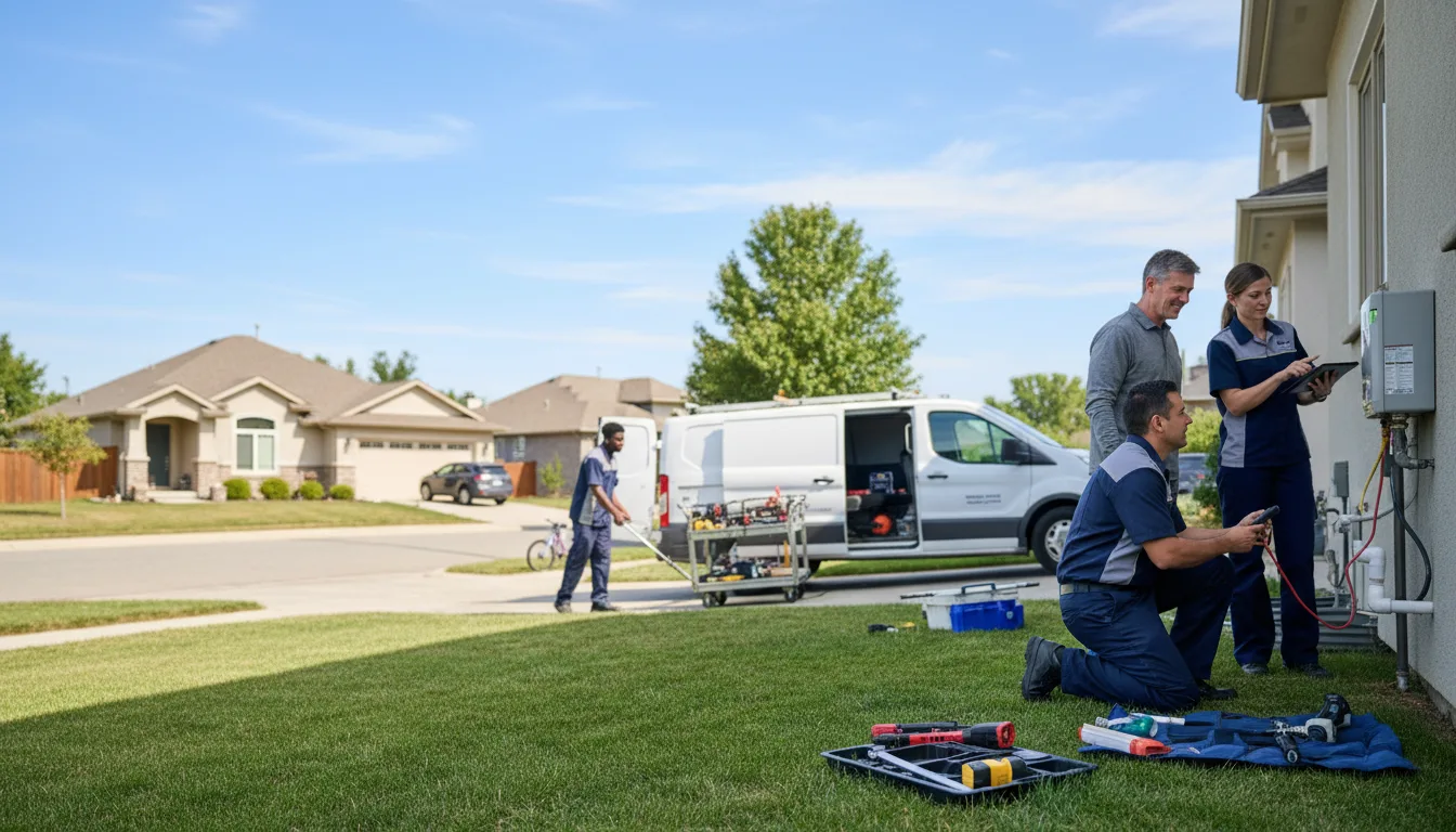 Tankless water heater service in Wilber, NE